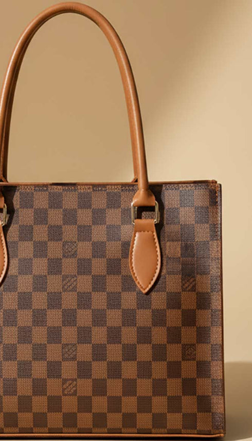 Crosshatch Brown